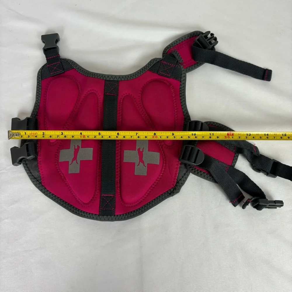 Top Paw Dog Floatation Aid Device Neoprene Life Jacket Pink X-Small 5-15 lbs